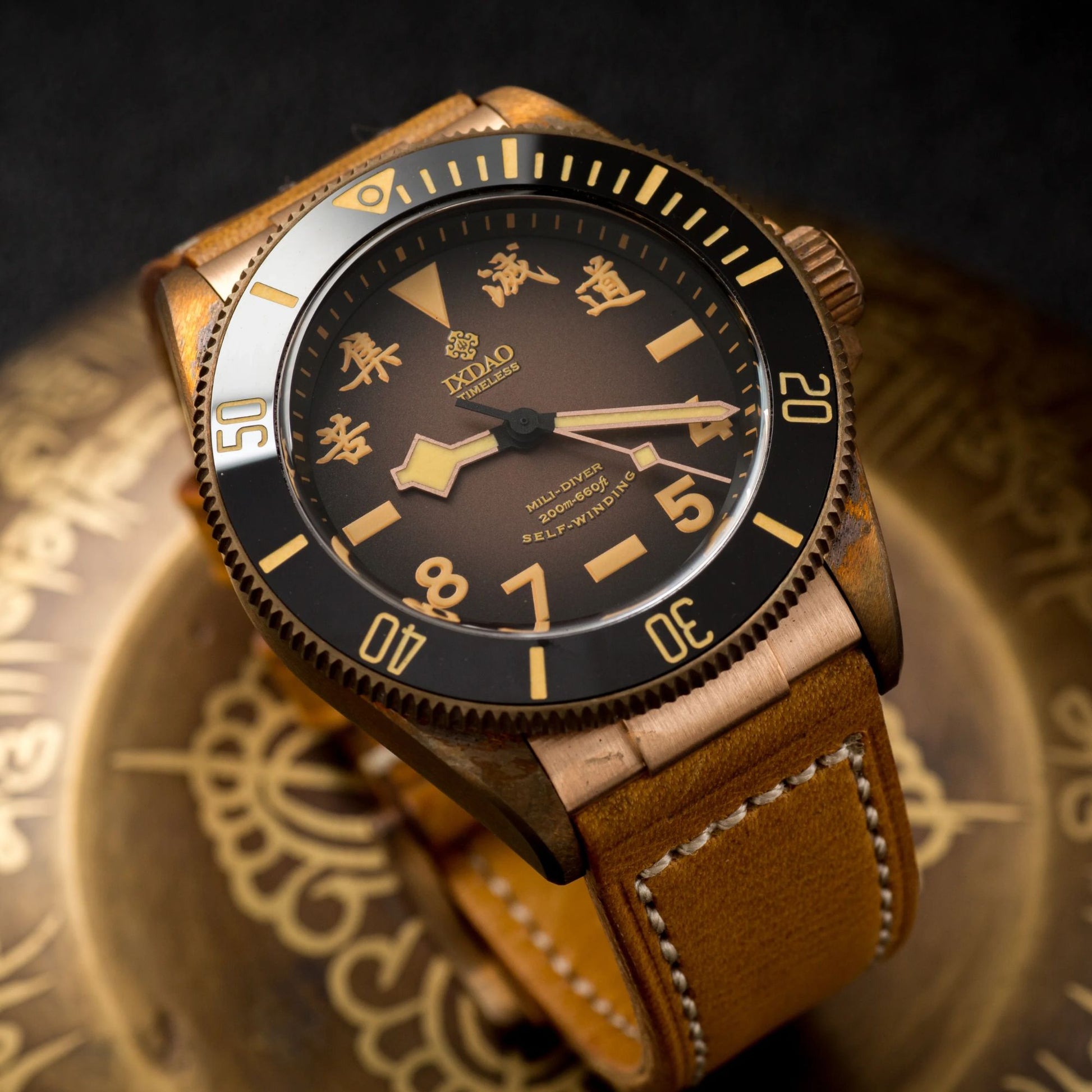 IXDAO X02T Dive Watch for 39mm Automatic with  PT5000 Movement
