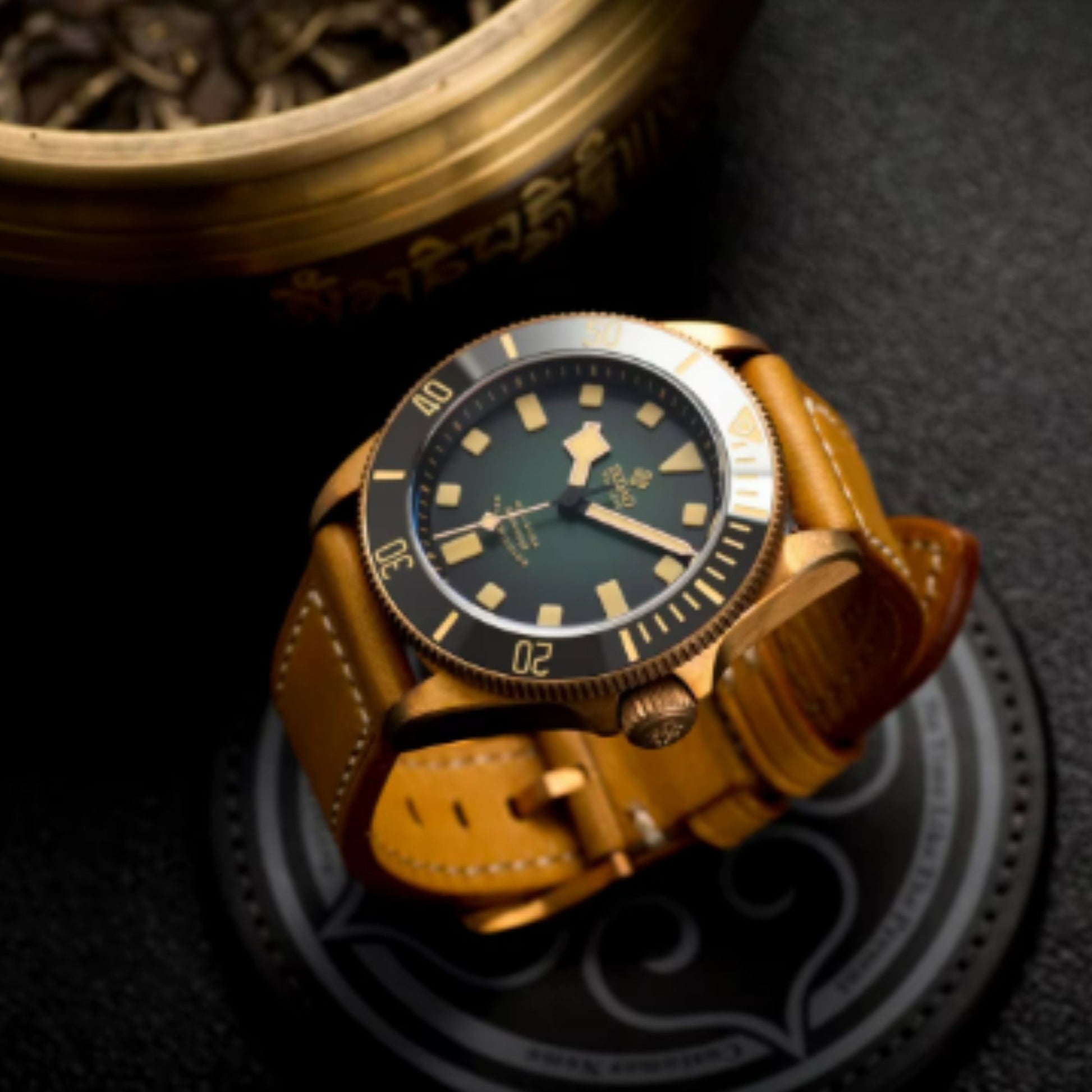 IXDAO X02T Dive Watch for 39mm  Automatic with  PT5000 Movement