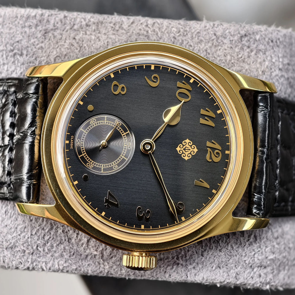 IX&DAO IPOSE Men's Formal Quartz Watches Sapphire Stainless Steel 5Bar Retro JDX06S