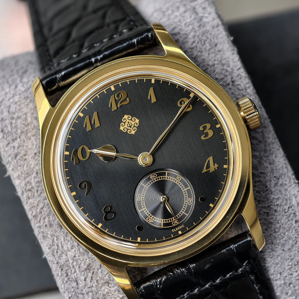 IX&DAO IPOSE Men's Formal Quartz Watches Sapphire Stainless Steel 5Bar Retro JDX06S