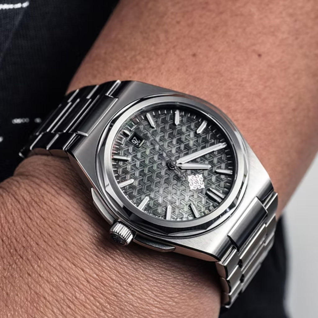 IX&DAO Warrior 37mm Automatic Watch Miyota 9015 Sapphire BGW-9 Waterproof JD-X13S