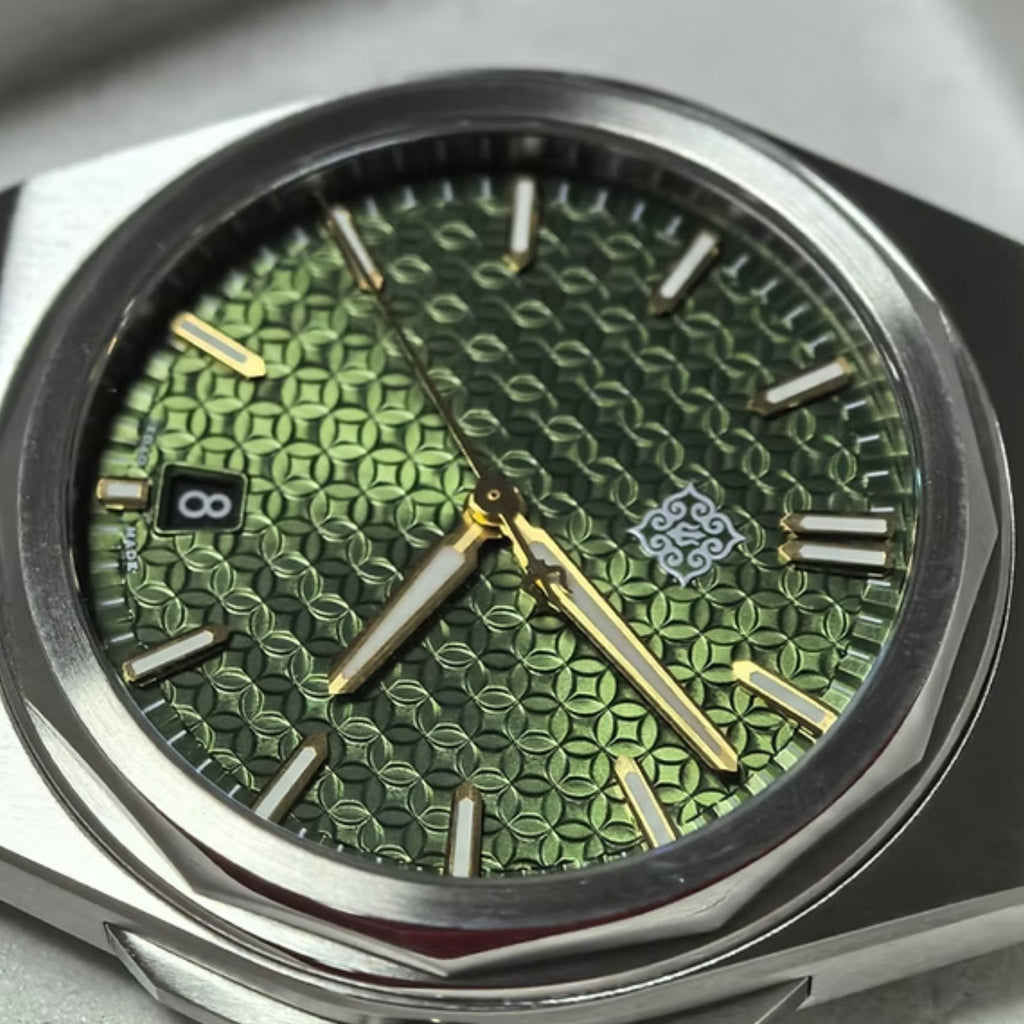 IX&DAO Warrior 37mm Automatic Watch Miyota 9015 Sapphire BGW-9 Waterproof JD-X13S