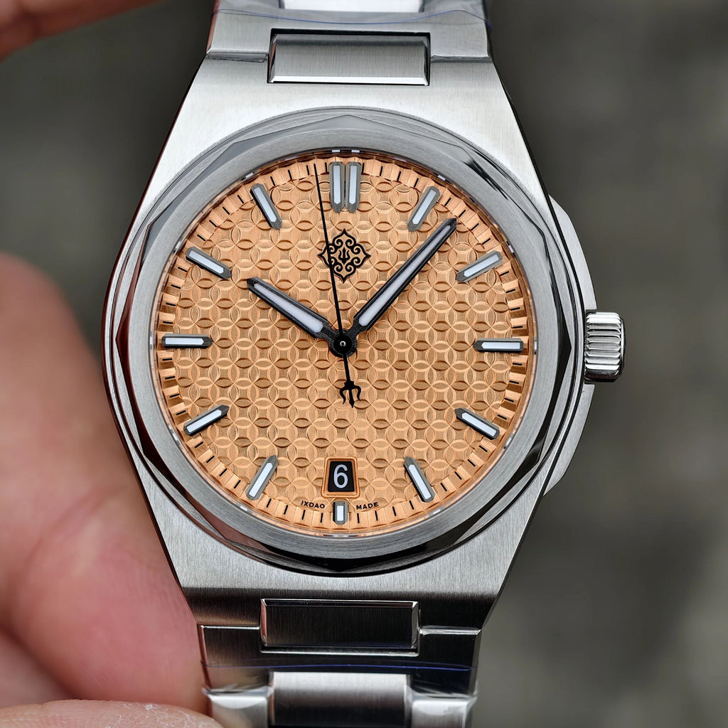 IX&DAO Warrior 37mm Automatic Watch Miyota 9015 Sapphire BGW-9 Waterproof JD-X13S