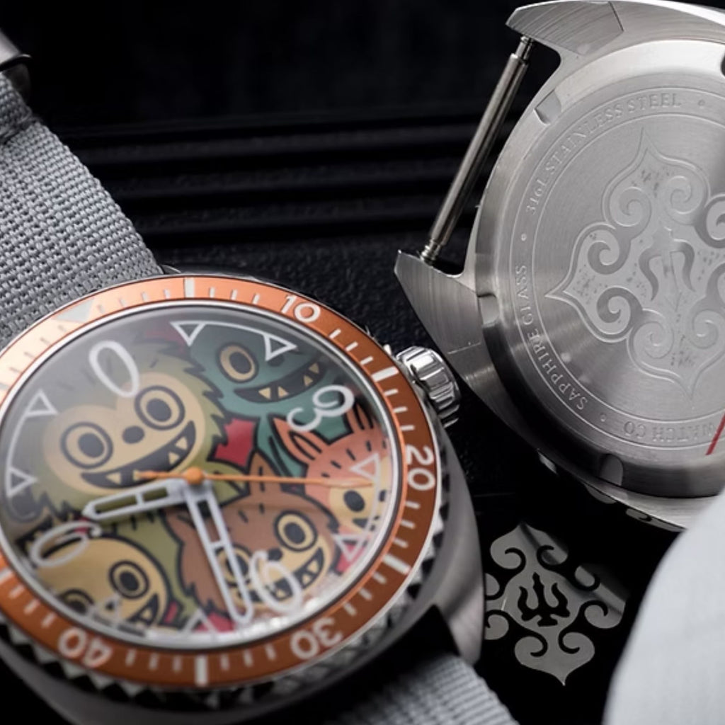 Ixdao Monster Diver - Orange Bezel