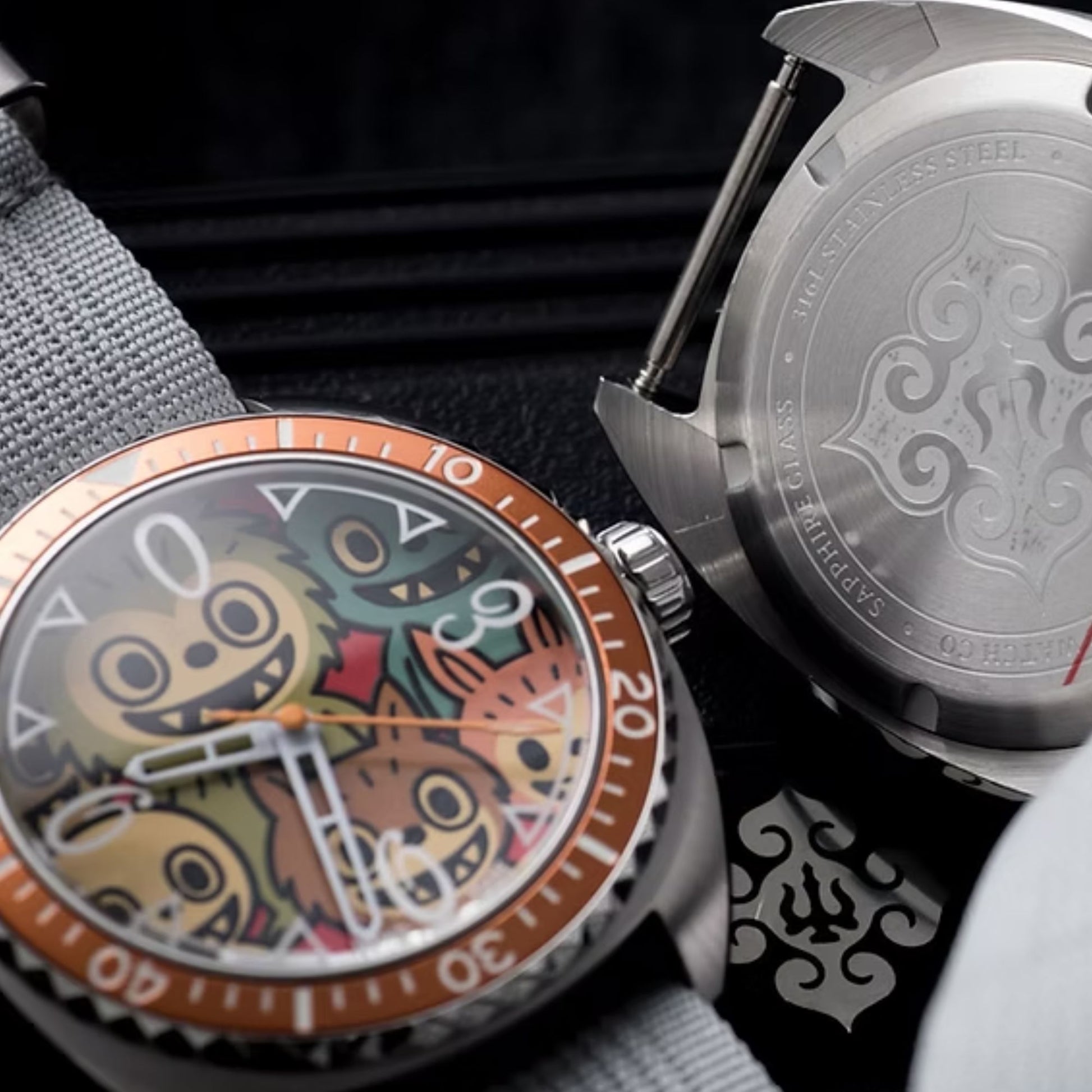 Ixdao Monster Diver - Orange Bezel
