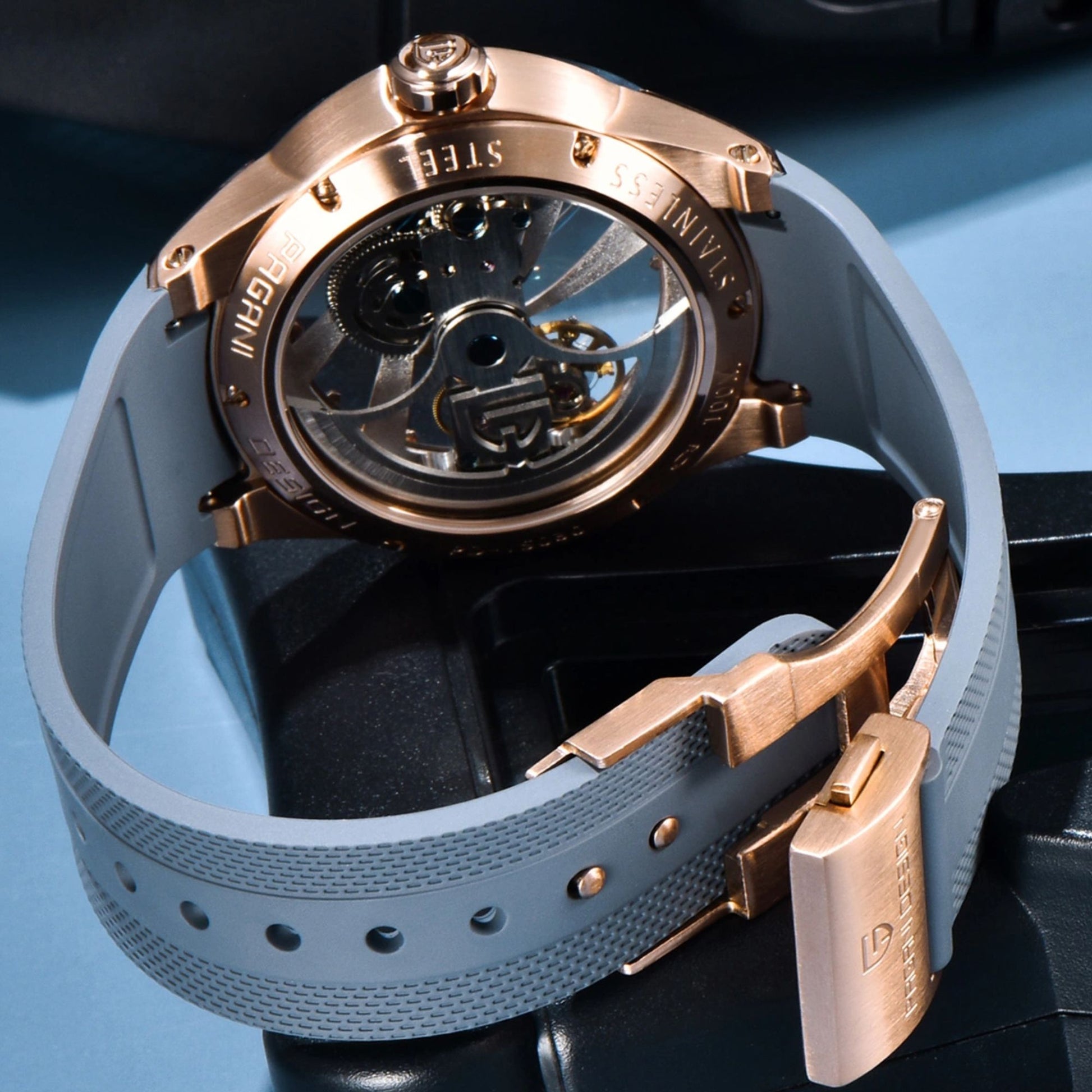 PAGANI DESIGN PD-YS030 Skeleton Automatic Men's Watch, Sapphire with AR AF Coating