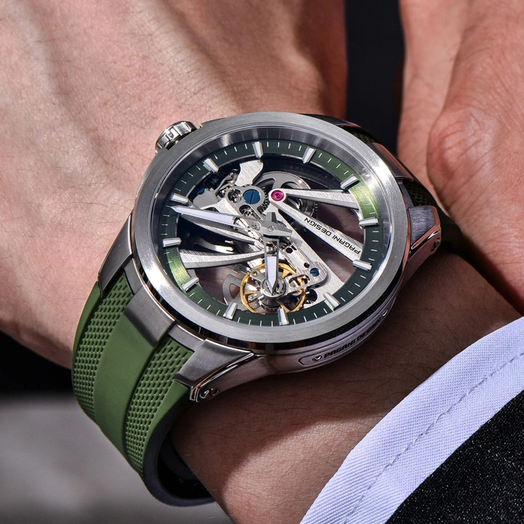 PAGANI DESIGN PD-YS030 Skeleton Automatic Men's Watch, Sapphire with AR AF Coating