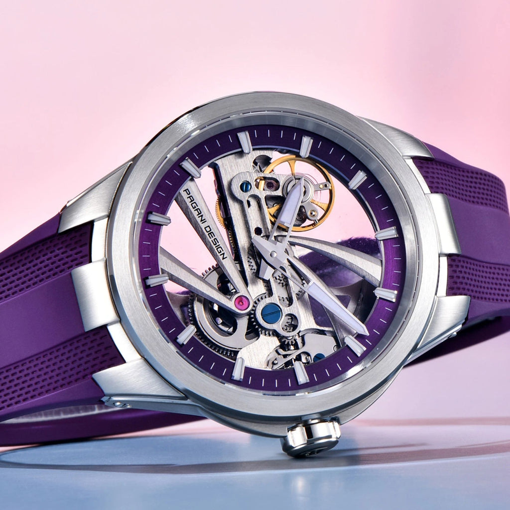 PAGANI DESIGN PD-YS030 Skeleton Automatic Men's Watch, Sapphire with AR AF Coating