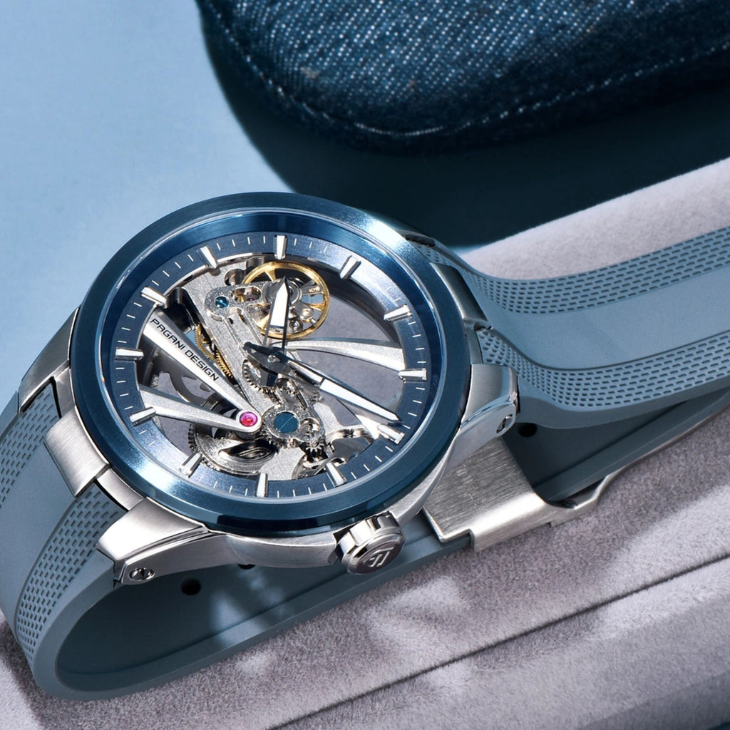 PAGANI DESIGN PD-YS030 Skeleton Automatic Men's Watch, Sapphire with AR AF Coating