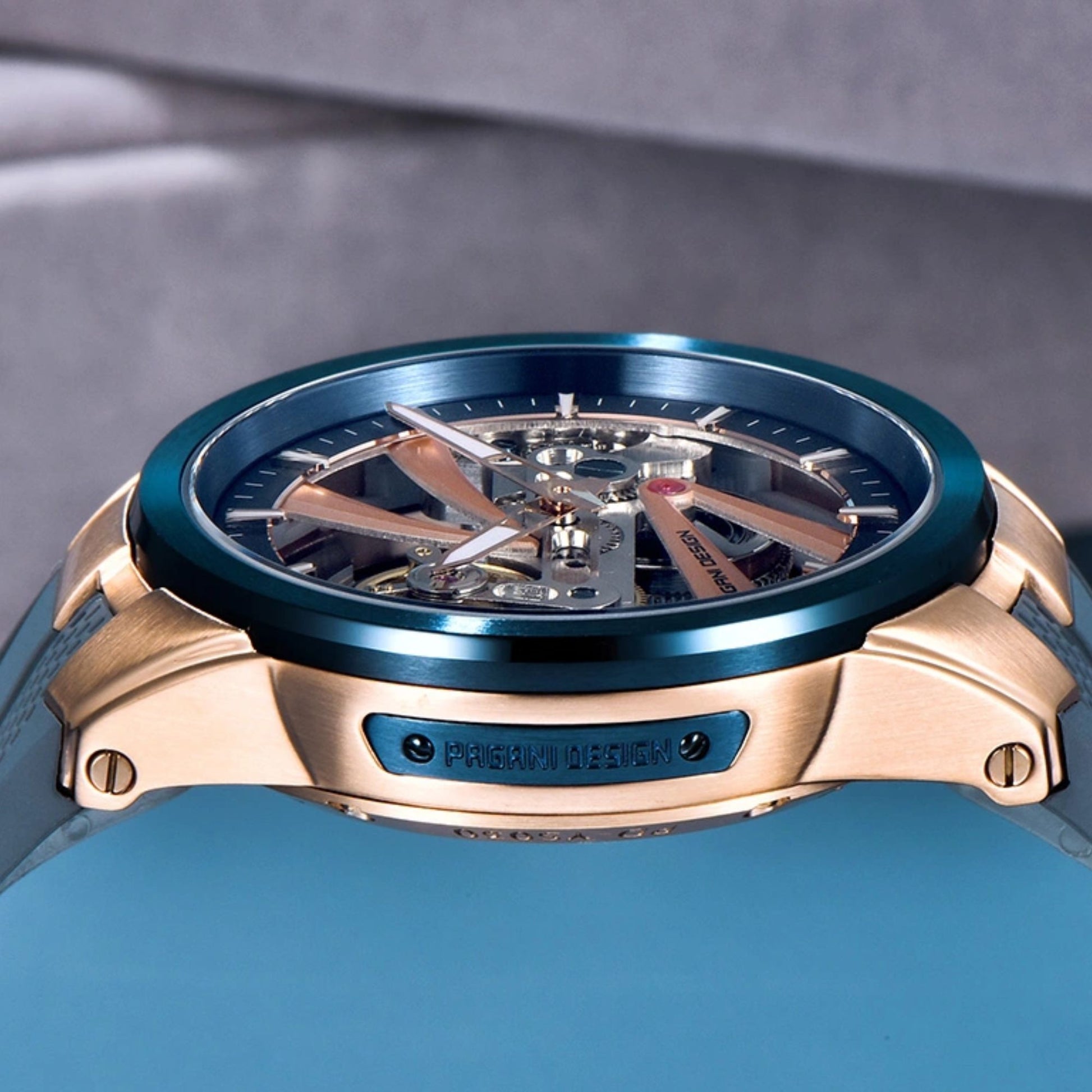 PAGANI DESIGN PD-YS030 Skeleton Automatic Men's Watch, Sapphire with AR  AF Coating