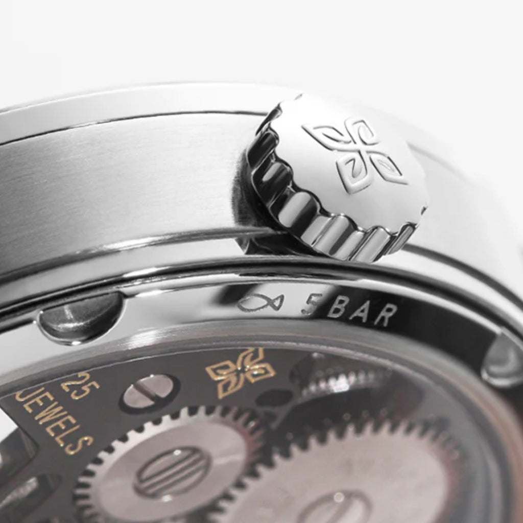 AGELOCER Skeleton Free-sprung Balance Flying Tourbillon Manual Winding Tourbillon Mechanical Watch
