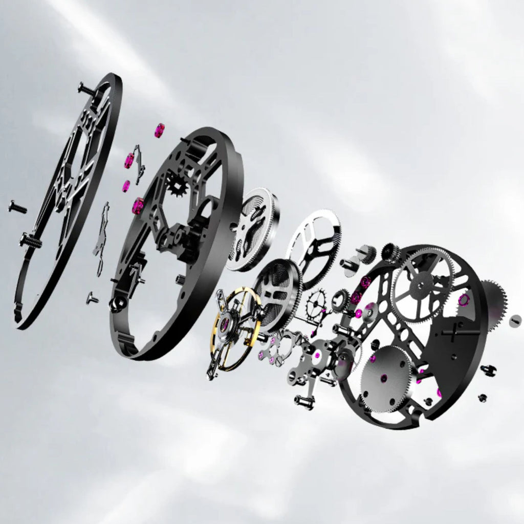 AGELOCER Limited Edition "Ice Never Melts" Free-sprung Crystal Tourbillon Watch