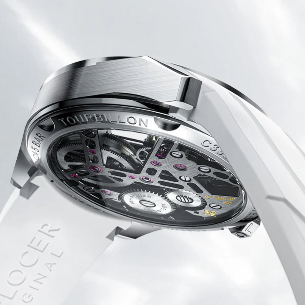 AGELOCER Free-sprung Balance Luxury Rainbow Tourbillon Watch