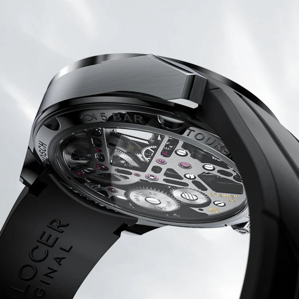 AGELOCER Free-sprung Balance Luxury Rainbow Tourbillon Watch