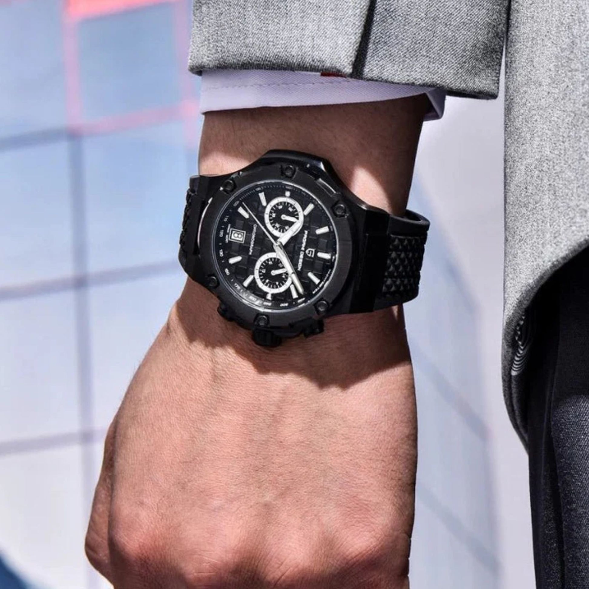 Pagani Design PD-YS032 Men's Sports Quartz Watch Chronograph Sapphire 100M Waterproof (Copy) (Copy) (Copy) (Copy)