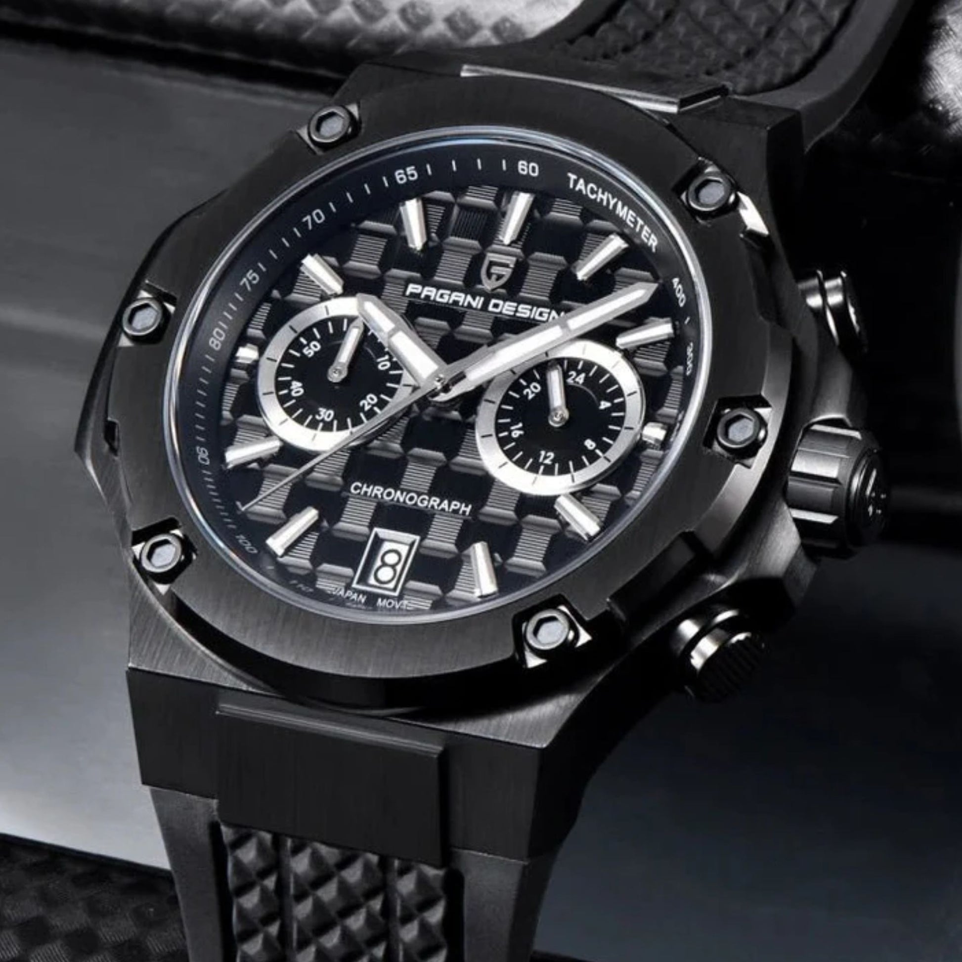 Pagani Design PD-YS032 Men's Sports Quartz Watch Chronograph Sapphire 100M Waterproof (Copy) (Copy) (Copy) (Copy)