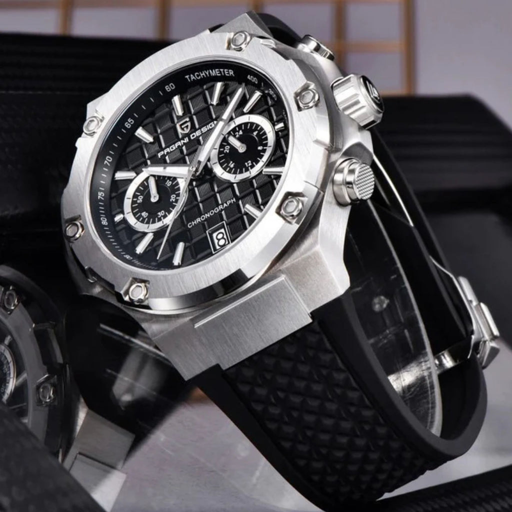 Pagani Design PD-YS032 Men's Sports Quartz Watch Chronograph Sapphire 100M Waterproof (Copy)