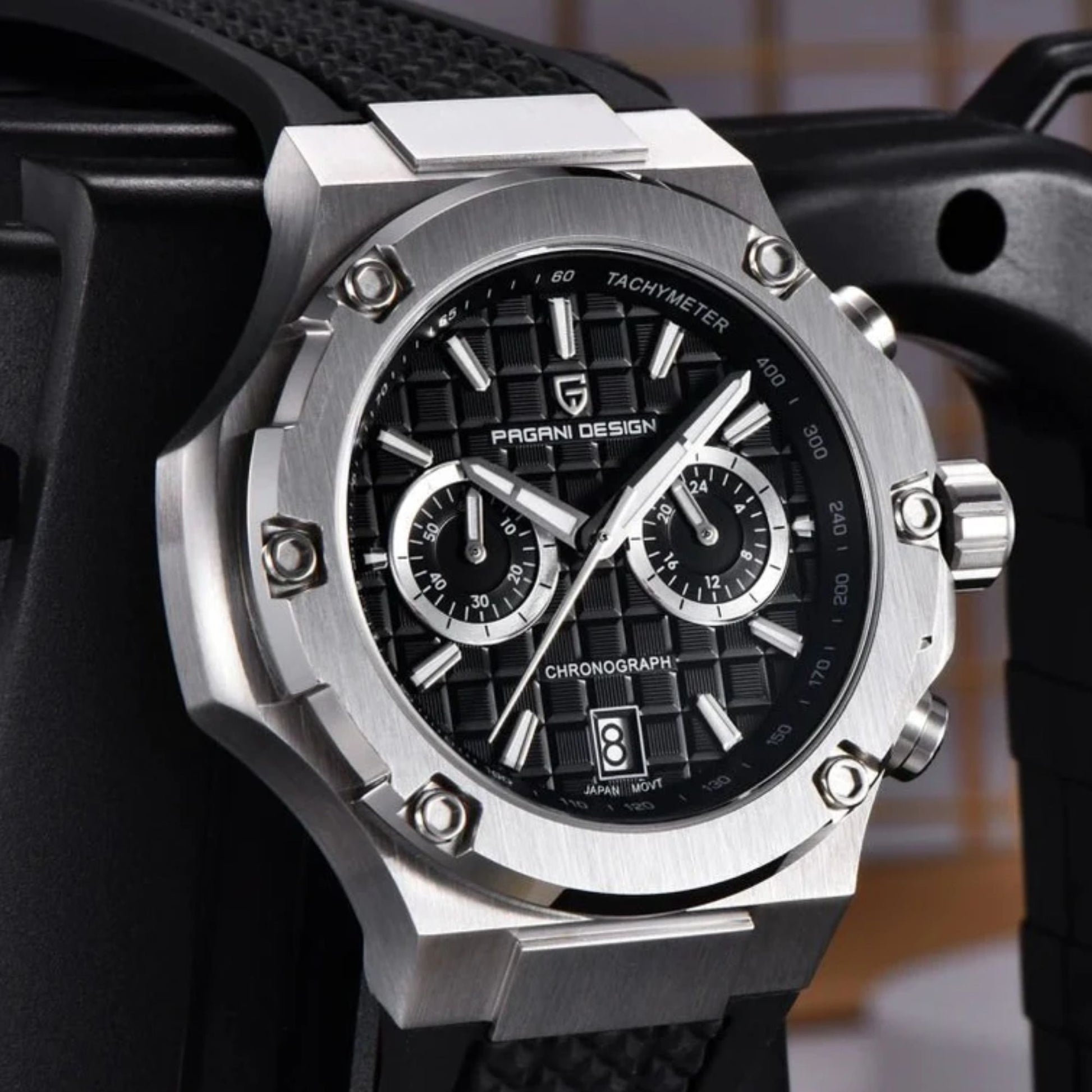 Pagani Design PD-YS032 Men's Sports Quartz Watch Chronograph Sapphire 100M Waterproof (Copy)