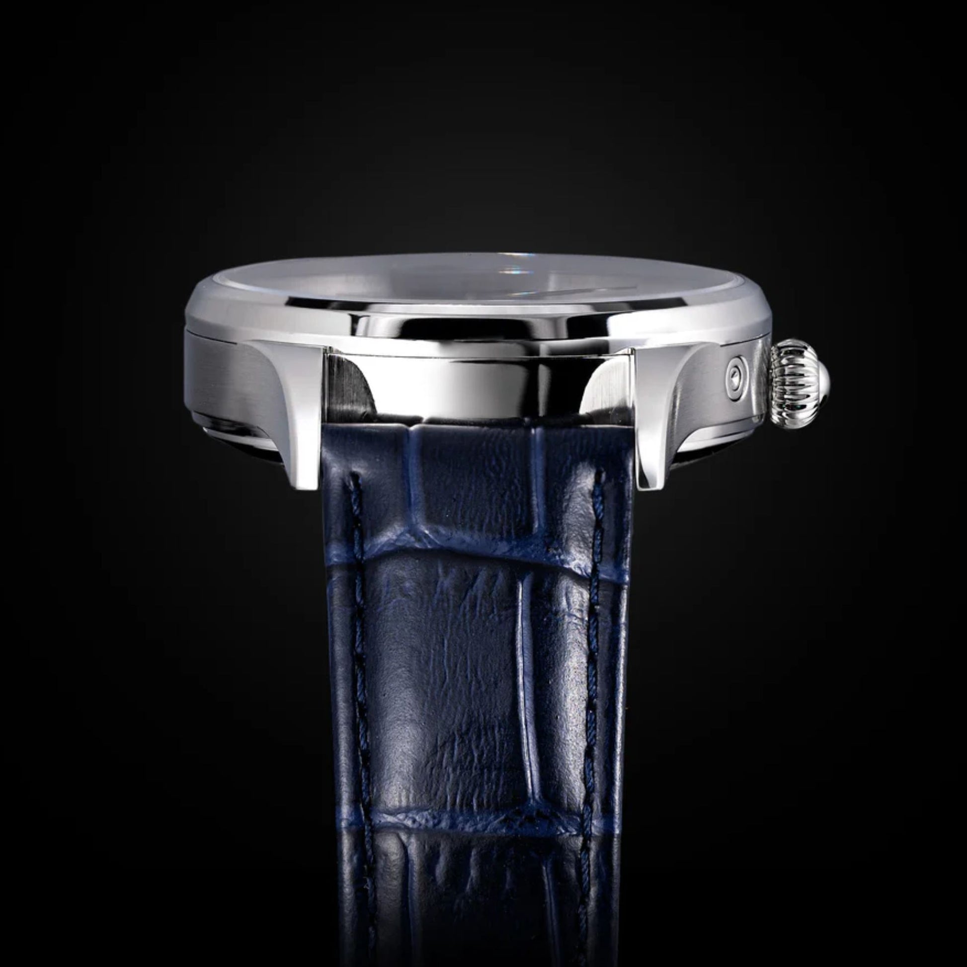 MoonPhase Master S437-2 Moon Phase Automatic Stainless Steel Case Blue Dial