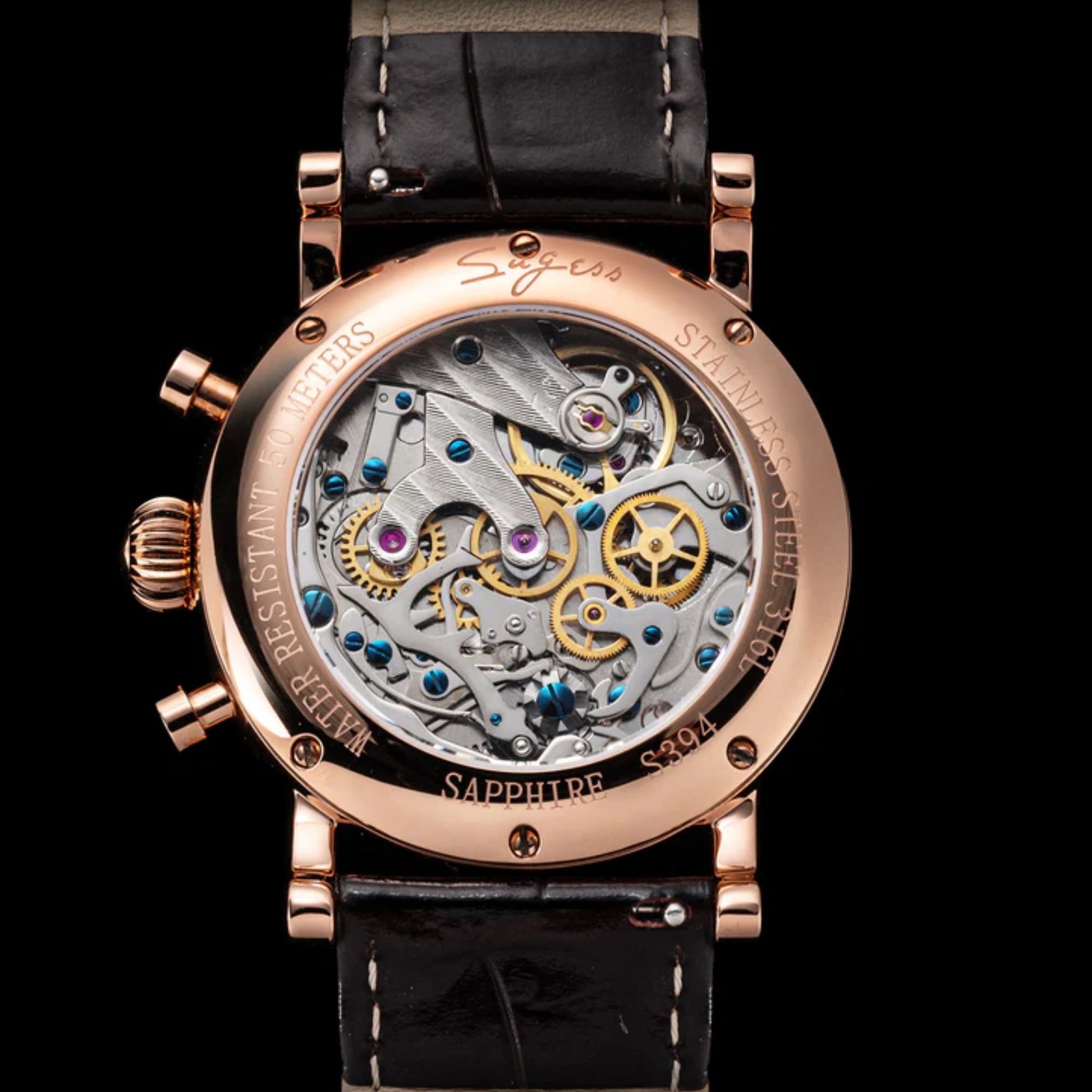 MoonPhase Master S394 (SU1908GK/X) Rose Gold Case White Dial