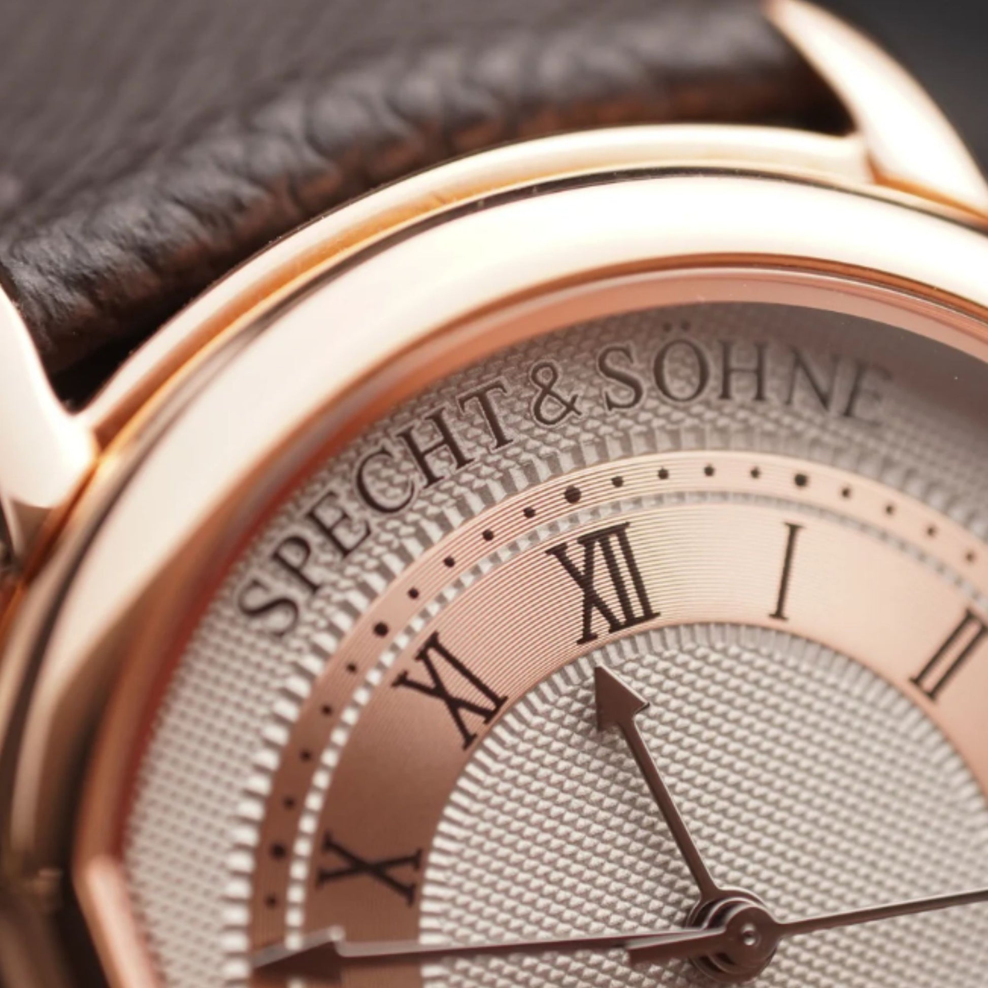 Specht & Sohne Regent Grey Rosegold Edition