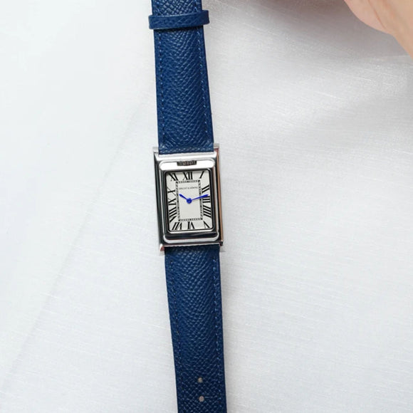 Specht & Söhne Square Double Face Men's Watches Stainless Steel Sapphire Crystal watch