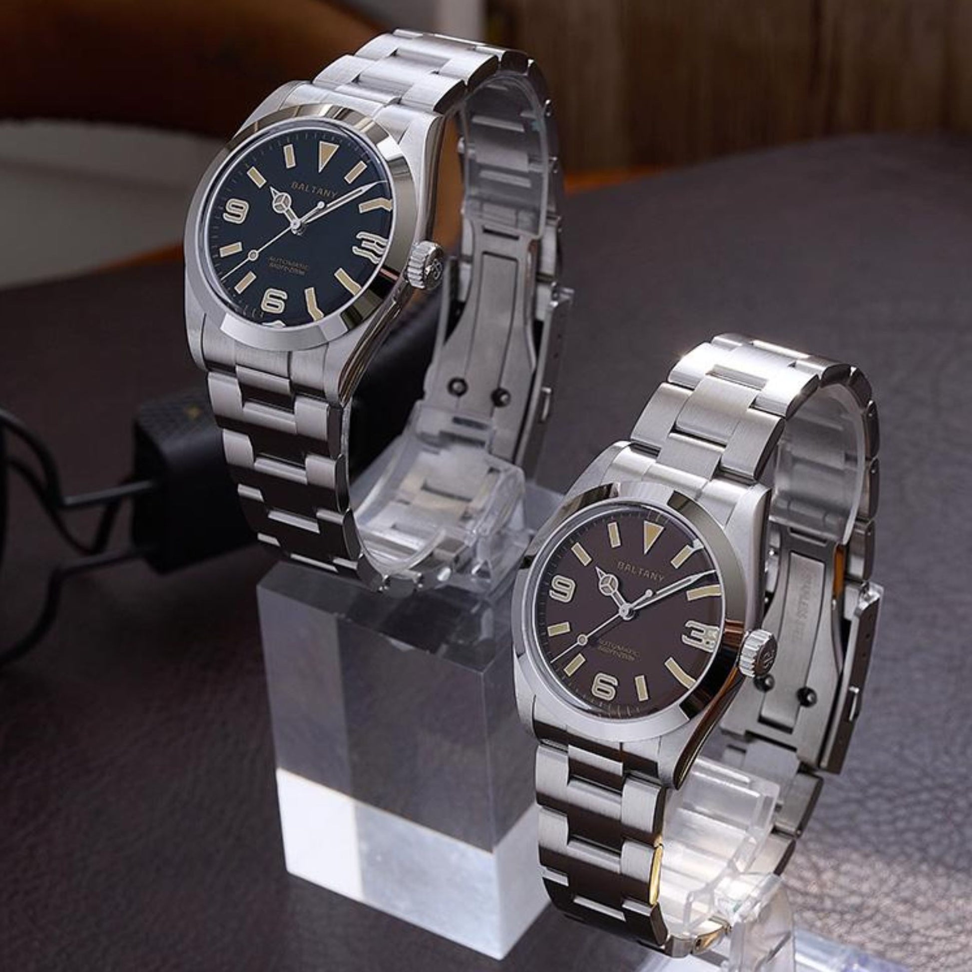 Baltany 36mm Explorer Homage Watch S4056 with Japanese Seiko NH-38