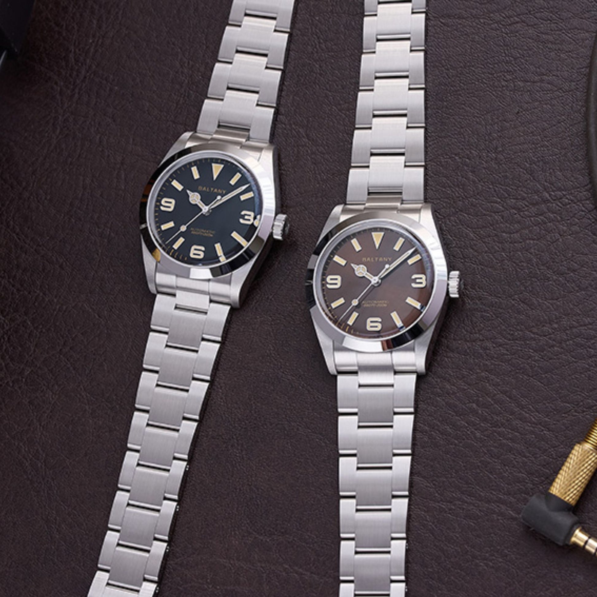 Baltany 36mm Explorer Homage Watch S4056 with Japanese Seiko NH-38