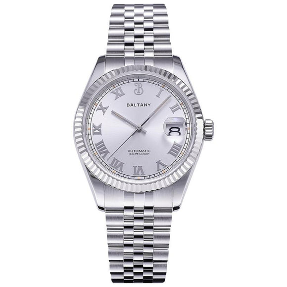 Baltany 39mm Fluted Bezel DJ Homage Dress Watch S4094