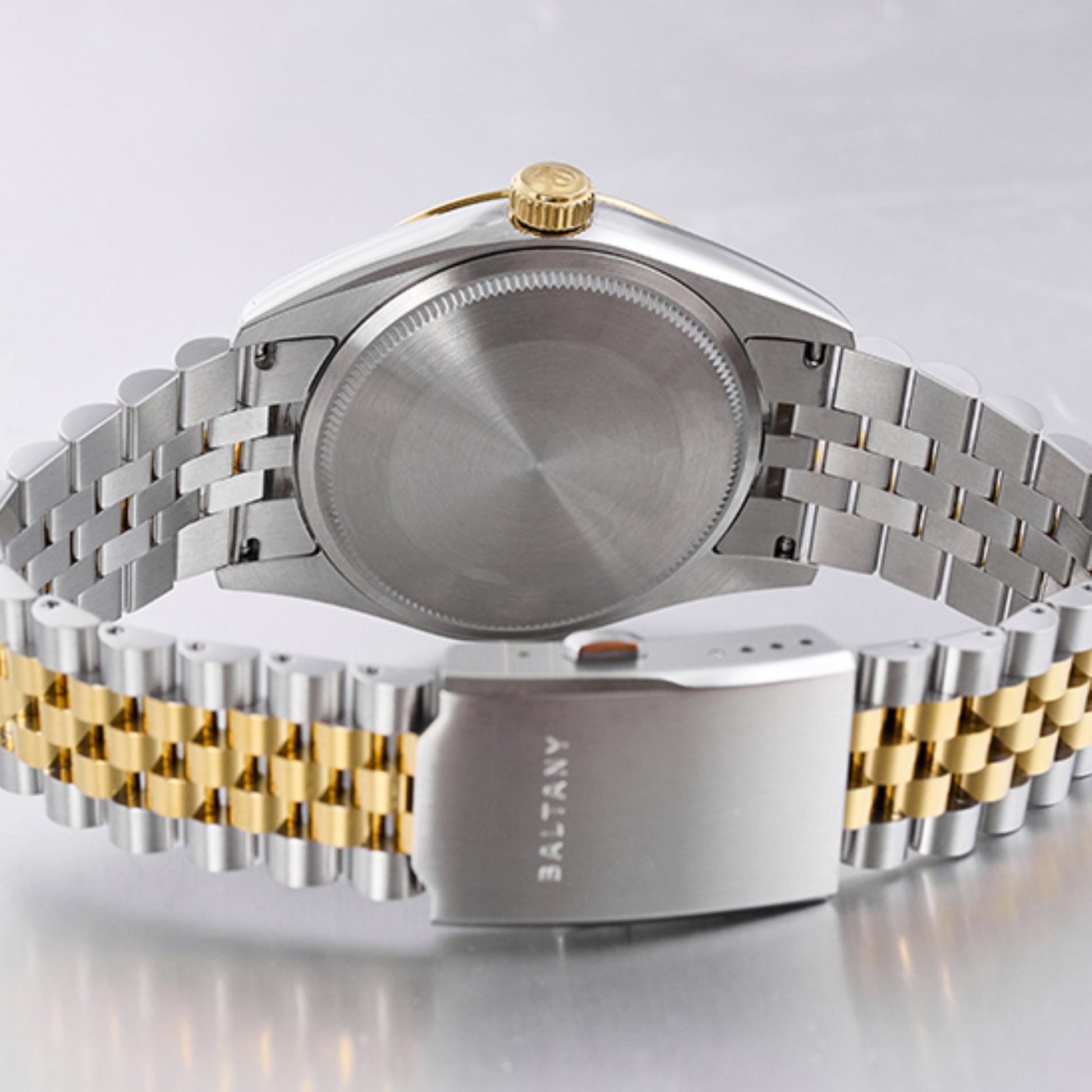 Baltany 39mm Fluted Bezel DJ Homage Dress Watch S4094