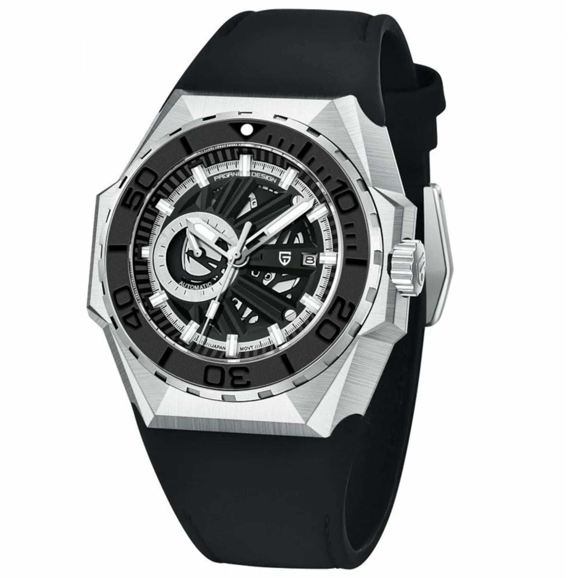 Pagani Design PD-YS007 Men's 47.5MM 100M Waterproof Japan Miyota 8217 Automatic