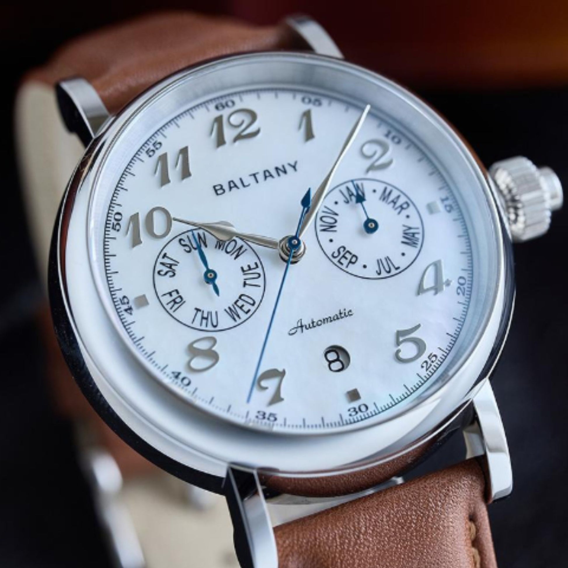 BALTANY Mono-pusher Complex Retro Watch S6048 - DREAM WATCHES