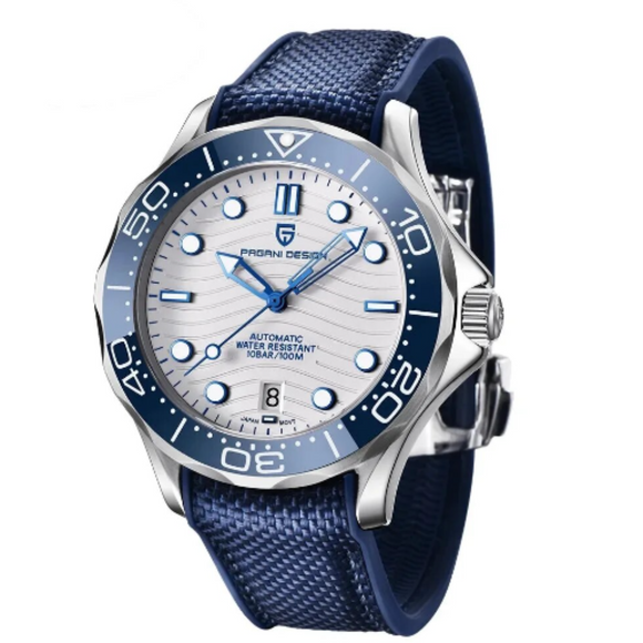 Pagani Design PD-1685 42MM (Japanese NH-35 Automatic Movement) Mechanical Watch 100M Waterproof Dive Watch Seamaster