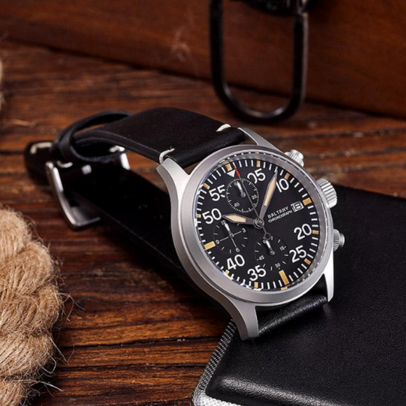 Military Quartz Chrono With Calendar Watches S5045