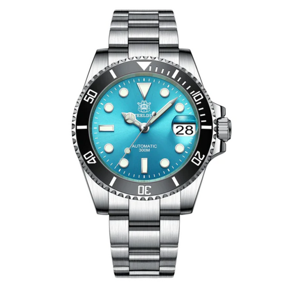 Steeldive SD1953 Sub Men Dive Watch V2 Light Blue Dial With Oyster Bracelet