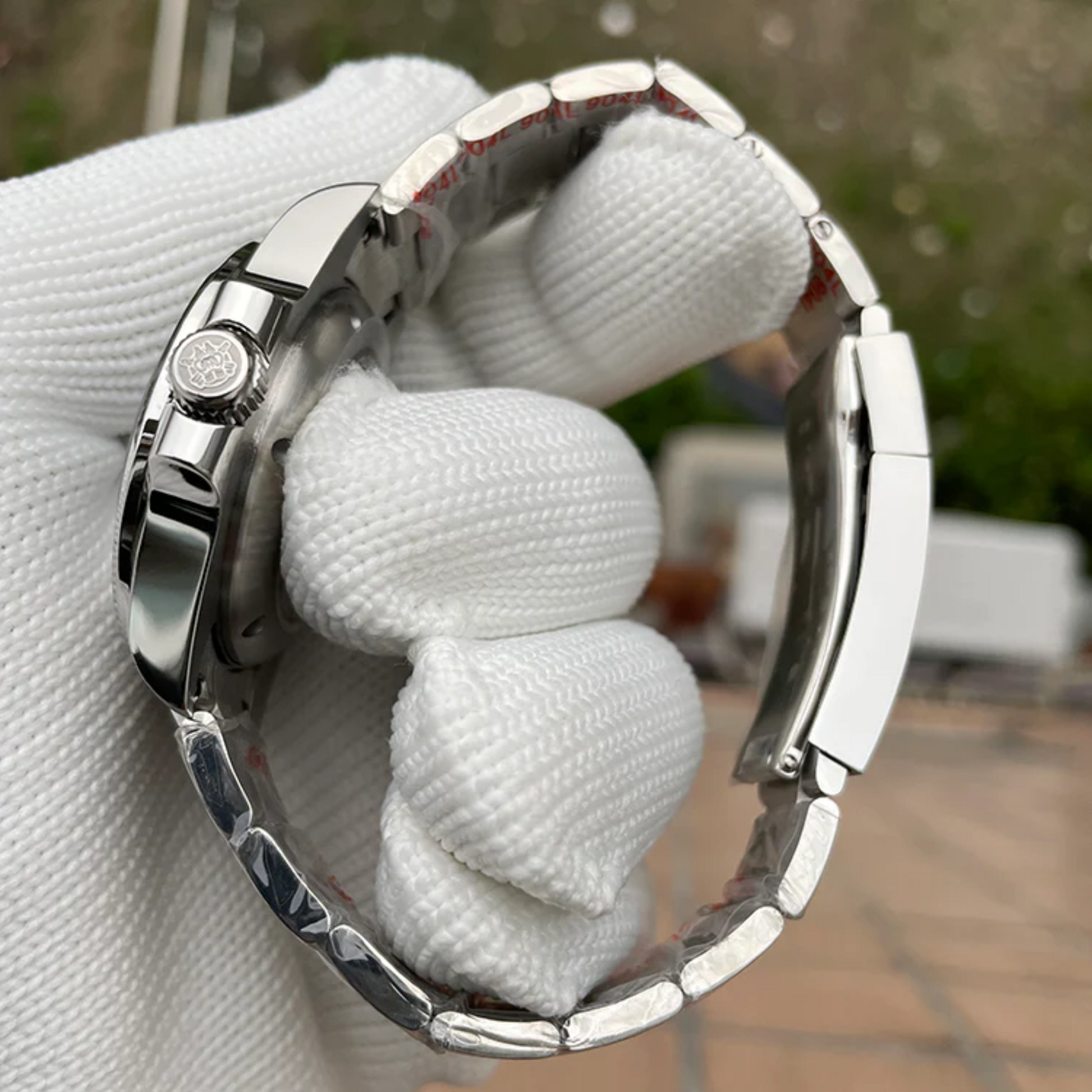 Steeldive SD1992 NH34 GMT Automatic Watch - White Dial
