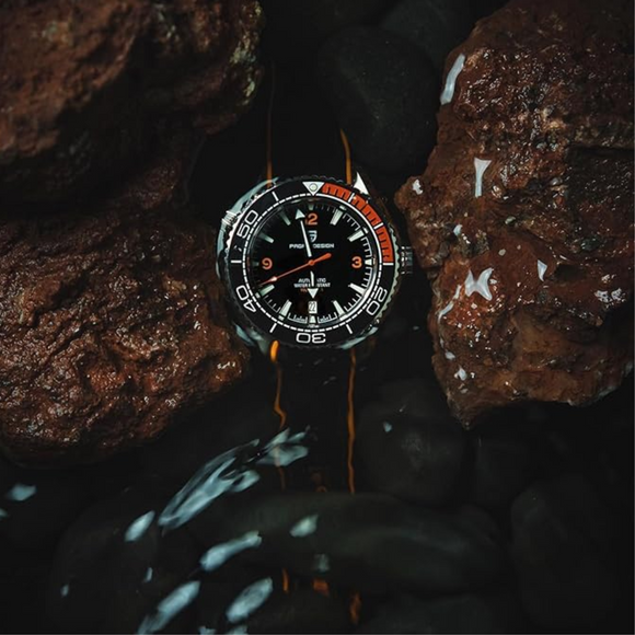 Pagani Design PD-1679M 42MM (Japanese NH-35 Automatic Movement) Mechanical Watch 100M Waterproof Dive Watch Sapphire Stainless Steel Bracelet Watch 
