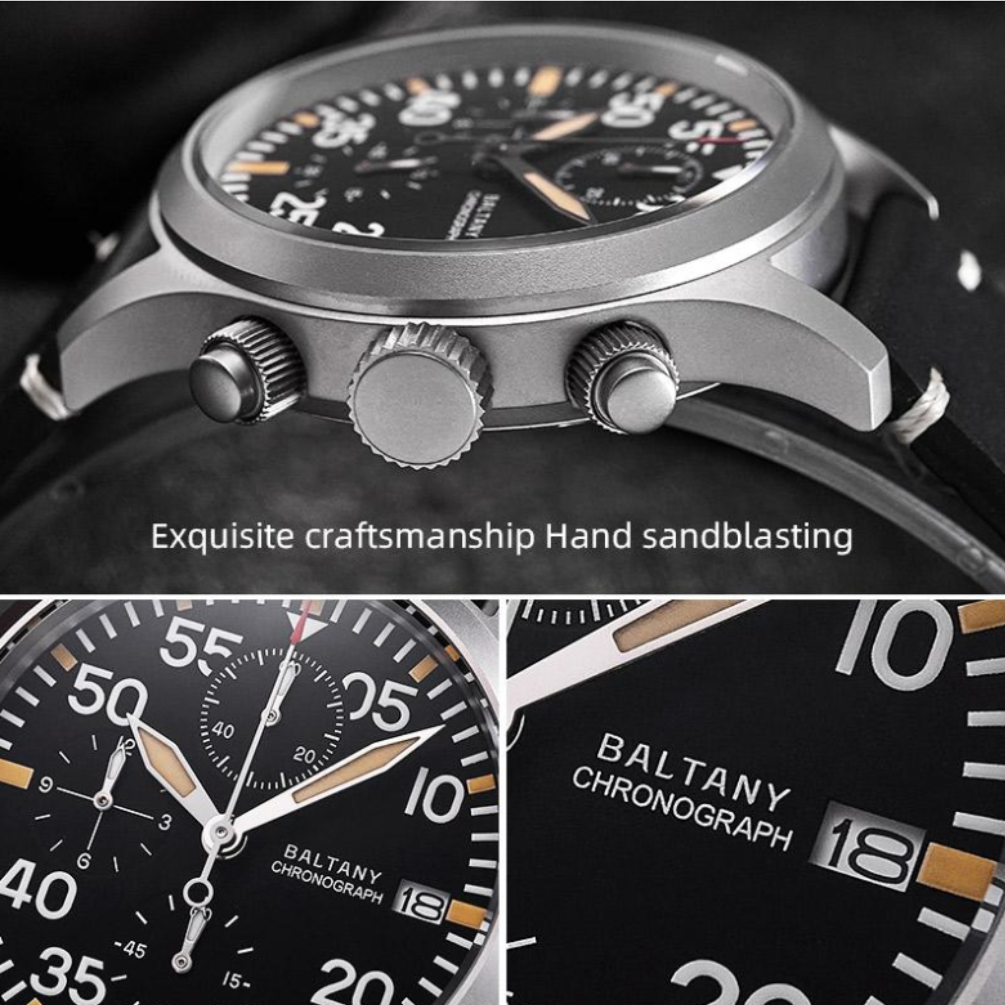 baltany mens automatic military field dress watches india dream watches