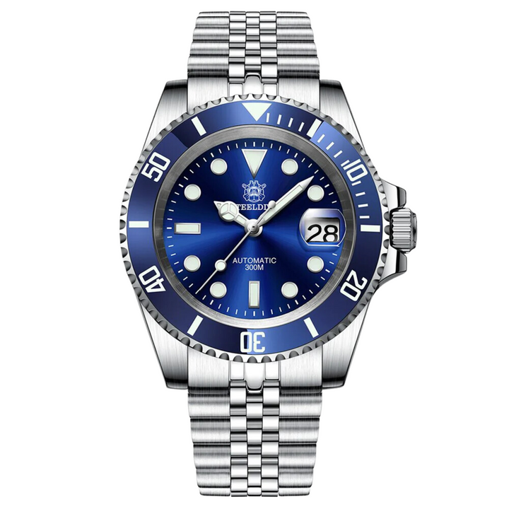 Steeldive SD1953 Sub Men Dive Watch V2 Blue Dial With Jubilee Bracelet