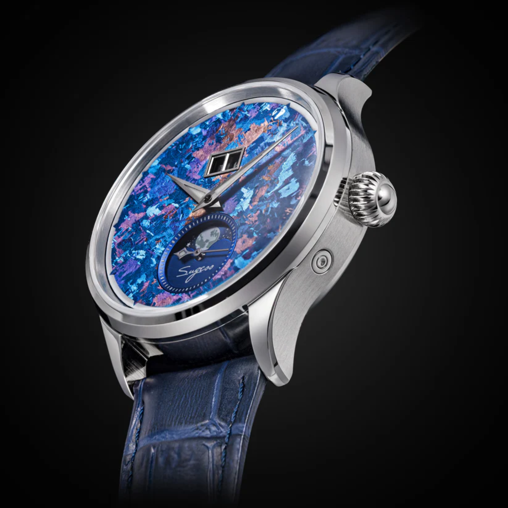 Sugess S401 MoonPhase Master Automatic Stone Star Dust Dial