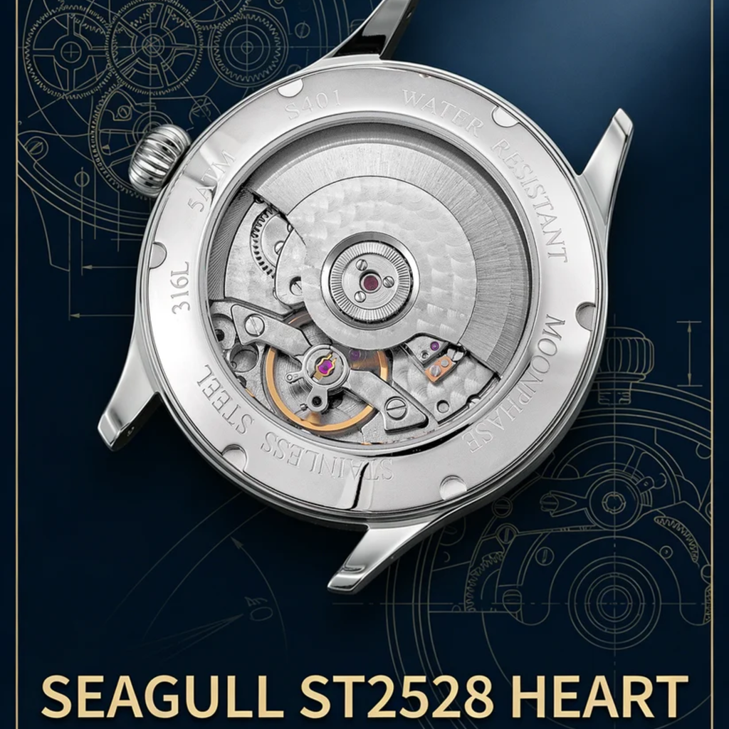 Sugess S401 MoonPhase Master Automatic Deep Blue Dial
