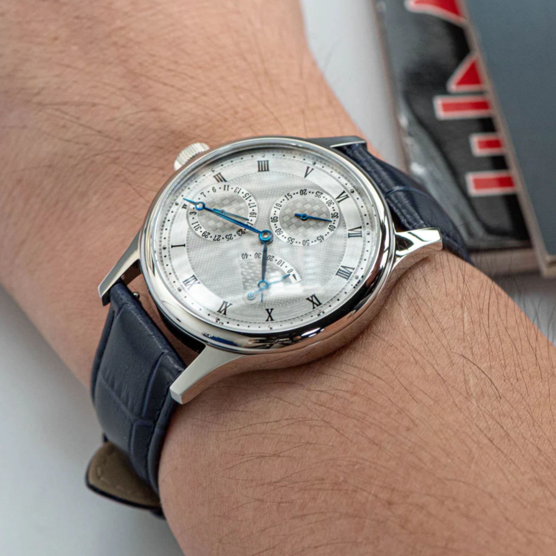 Sugess Seagull Movement  1780 40mm Guilloche Dial Automatic