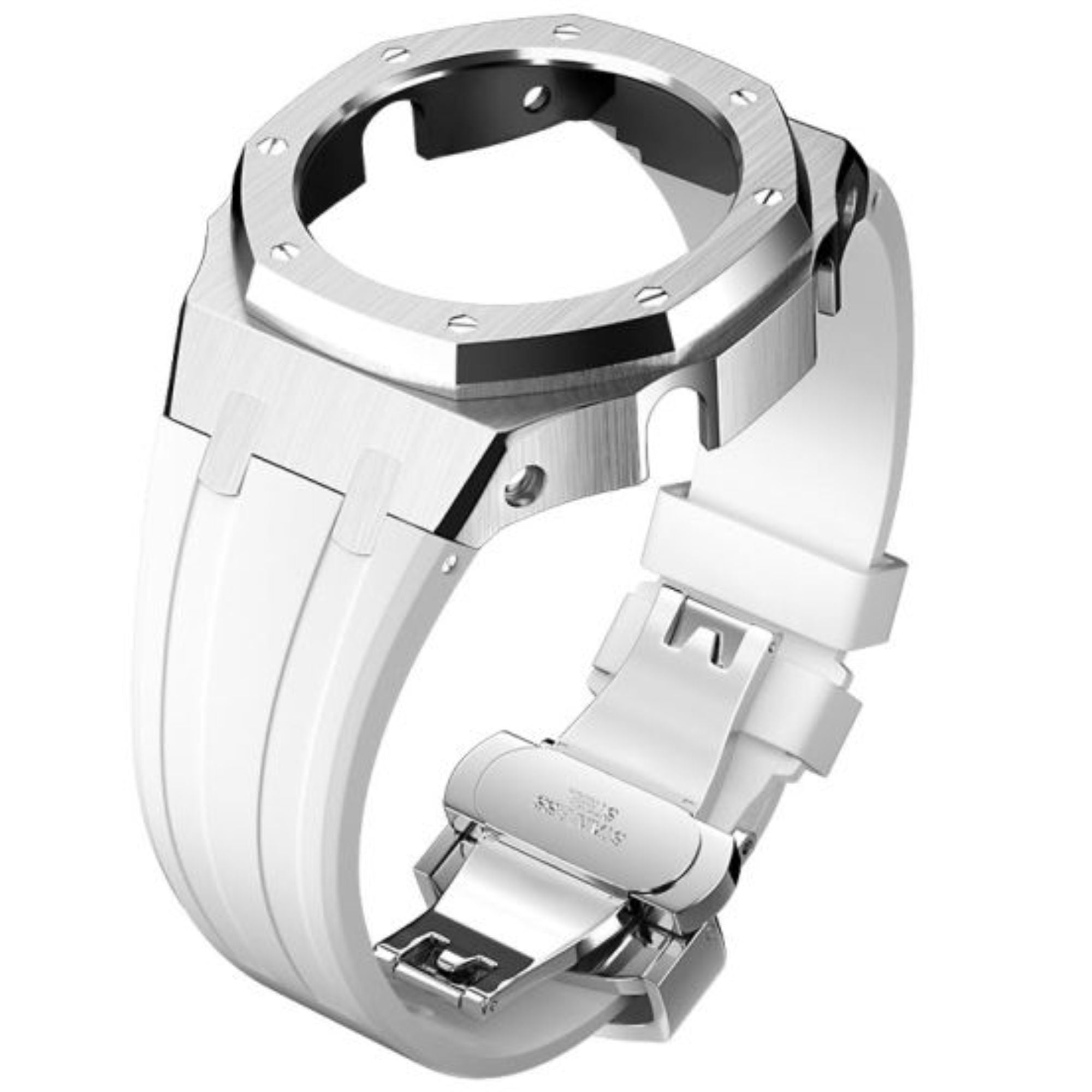 Mod Kit Metal Watchband and Metal Case for G-shock GM-2100 and GM-2110/BA-2100 