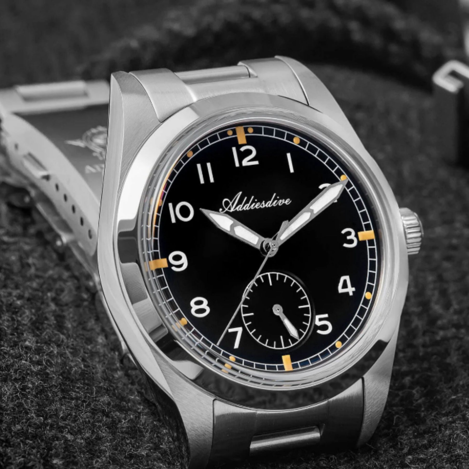 ADDIESDIVE 36mm VH60 Vintage Pilot Watch（AD2099）