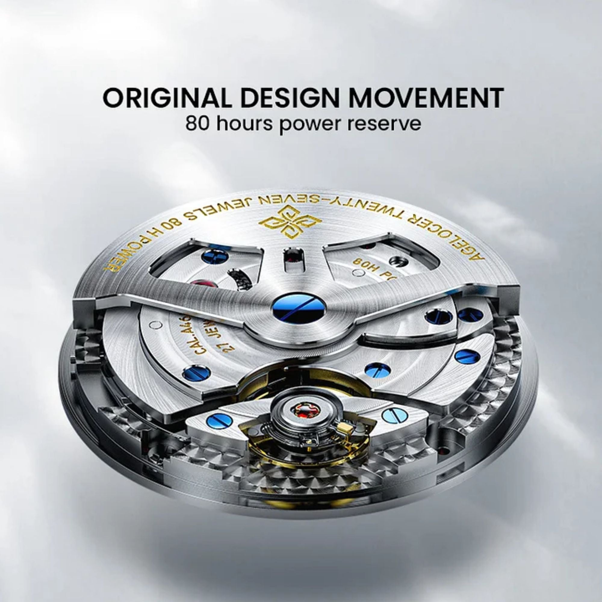 Agelocer World Time Men's Formal Automatic Mechanical Watch