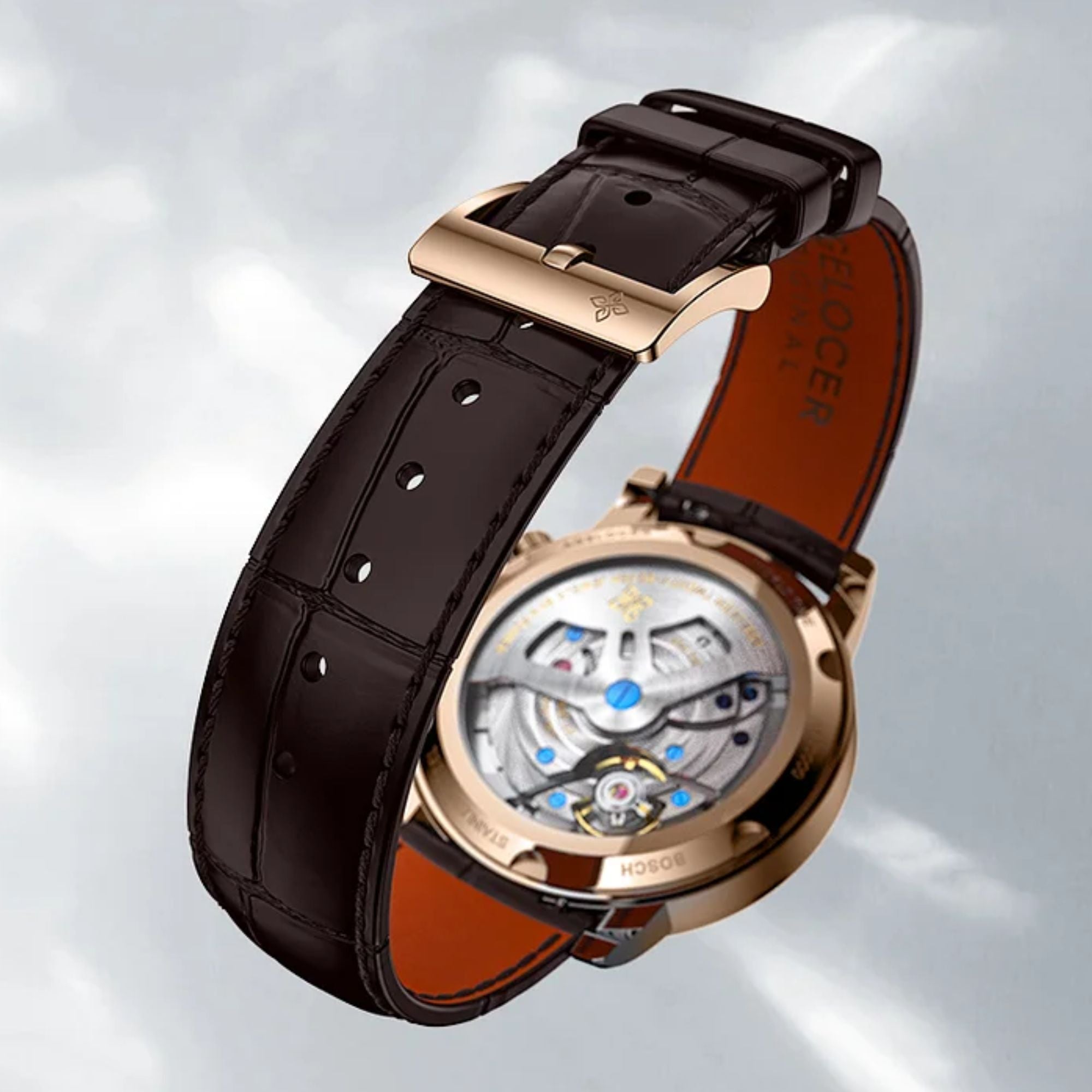 Agelocer World Time Men's Formal Automatic Mechanical Watch