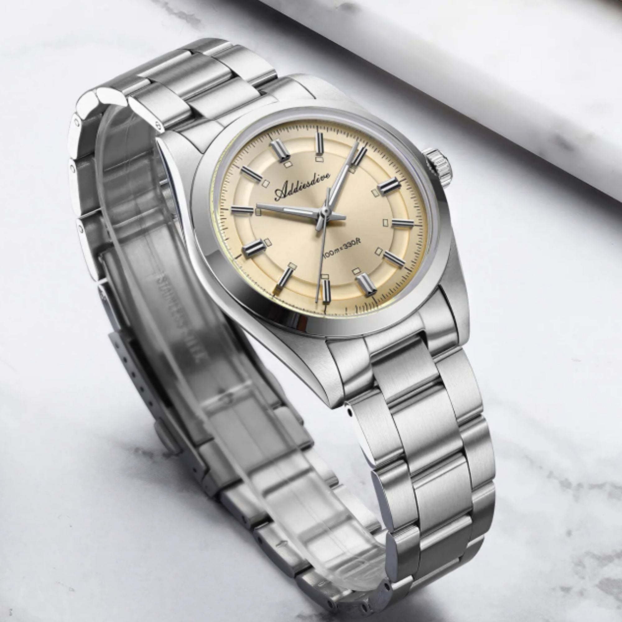 Addiesdive 36mm VH31 Explorer Style Watch AD2515
