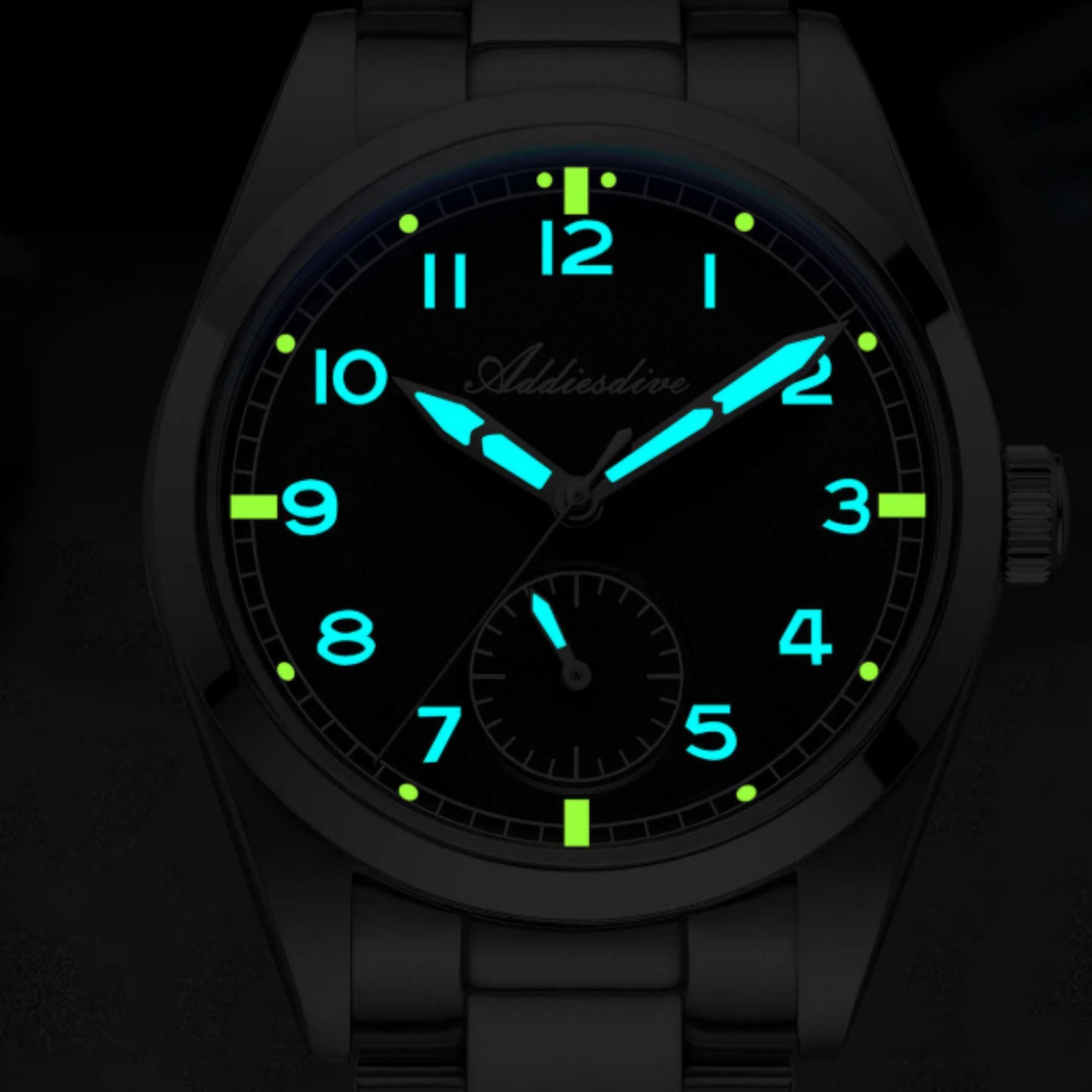 ADDIESDIVE 36mm VH60 Vintage Pilot Watch (AD2099）