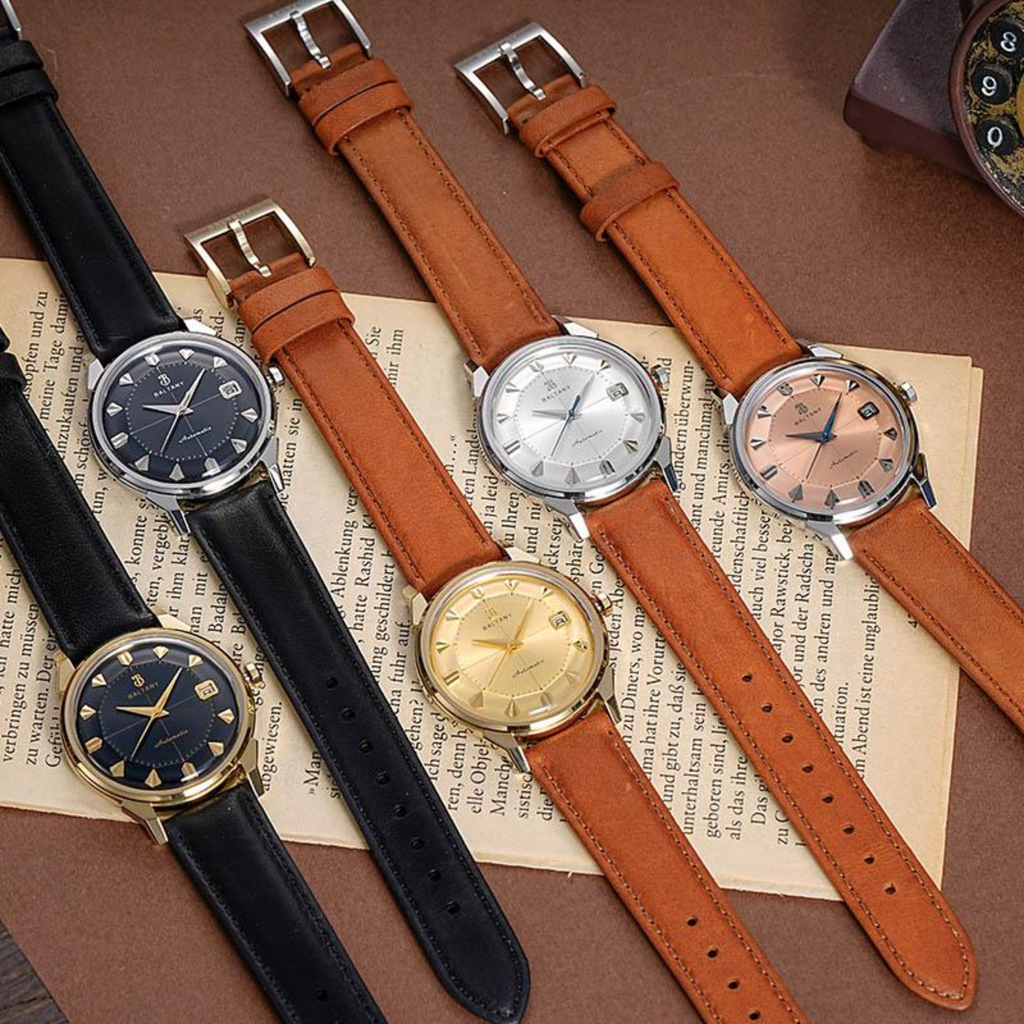Baltany 36mm Pie-Pan Dial With Crosshair Constellation Homage Watch S4106