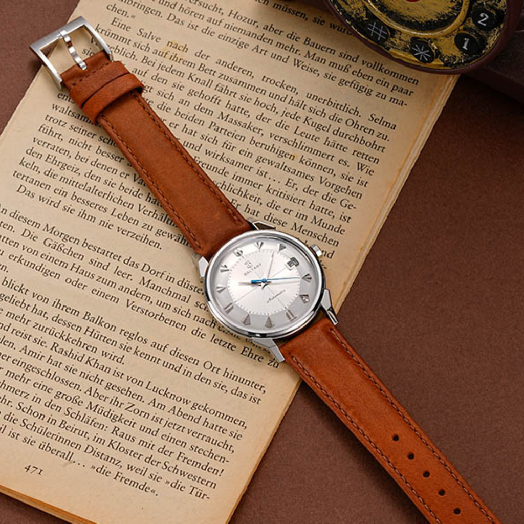 Baltany 36mm Pie-Pan Dial With Crosshair Constellation Homage Watch S4106